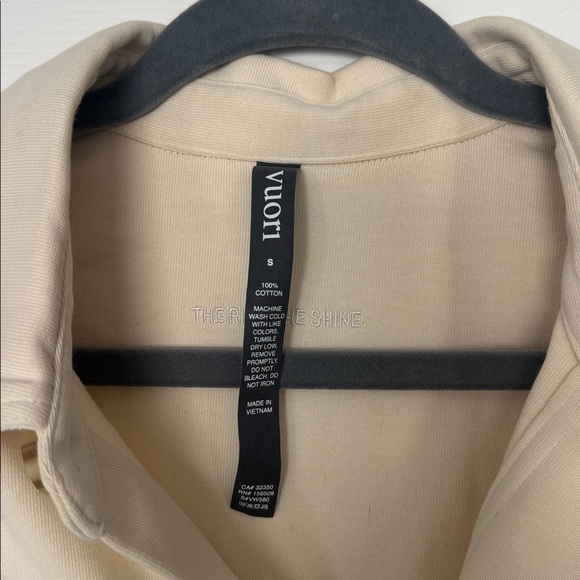 Vuori Mackenzie Cropped Shirt Jacket Size Small - Picture 5 of 12